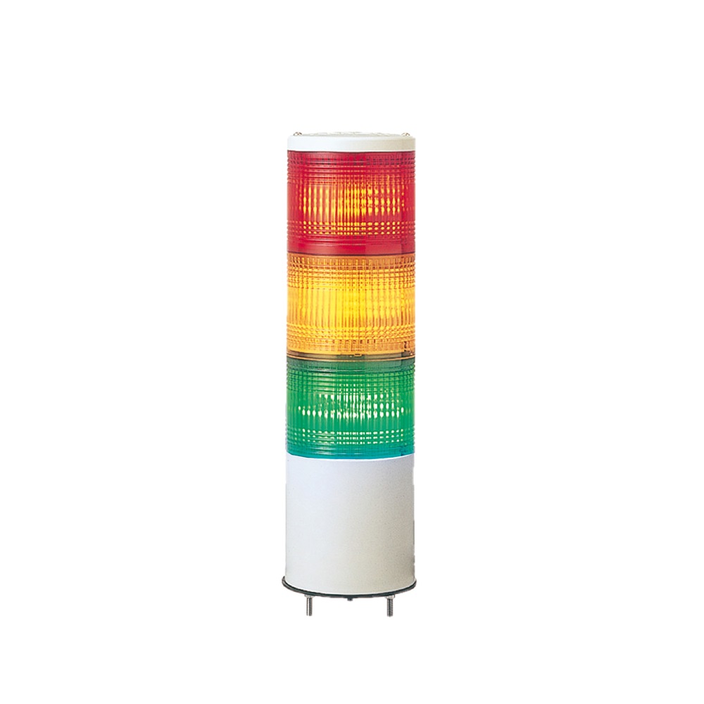 Harmony XVC, Colonna luminosa monoblocco precablata, plastica, rosso arancione verde, Ø40, montaggio diretto su base, luce fissa, IP54, 24 V AC/DC