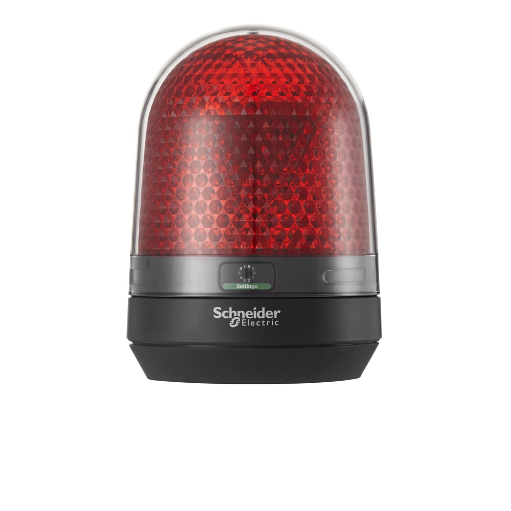 Dispositivo a luce rotante, senza buzzer, 100-230 VAC, rosso