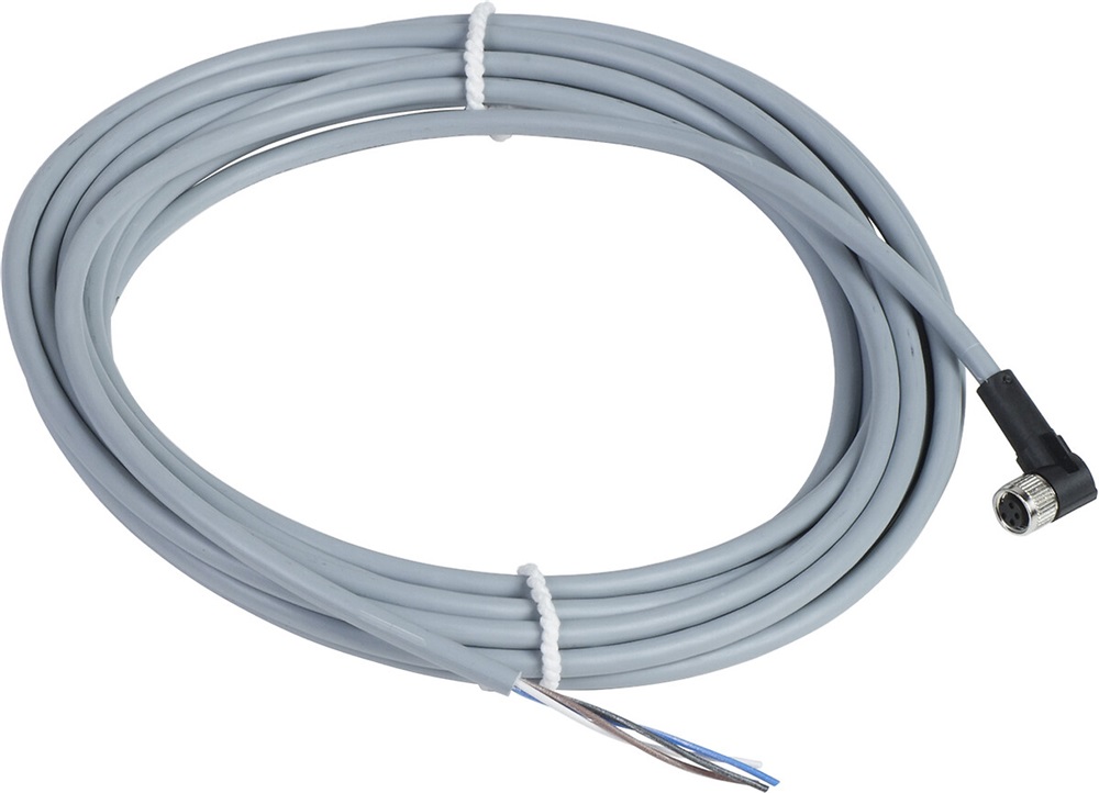 PROLUNGA 5MT PVC FEM, M8, 4 PIN