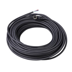 CONN M12 FEMM 90 8 POLI - 25M