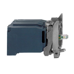 Corpo per lampada spia - ZB4 - LED verde BA 9S - 230 V