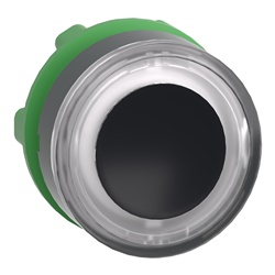 Testa pulsante luminoso Ø22 - bianco- per LED universale