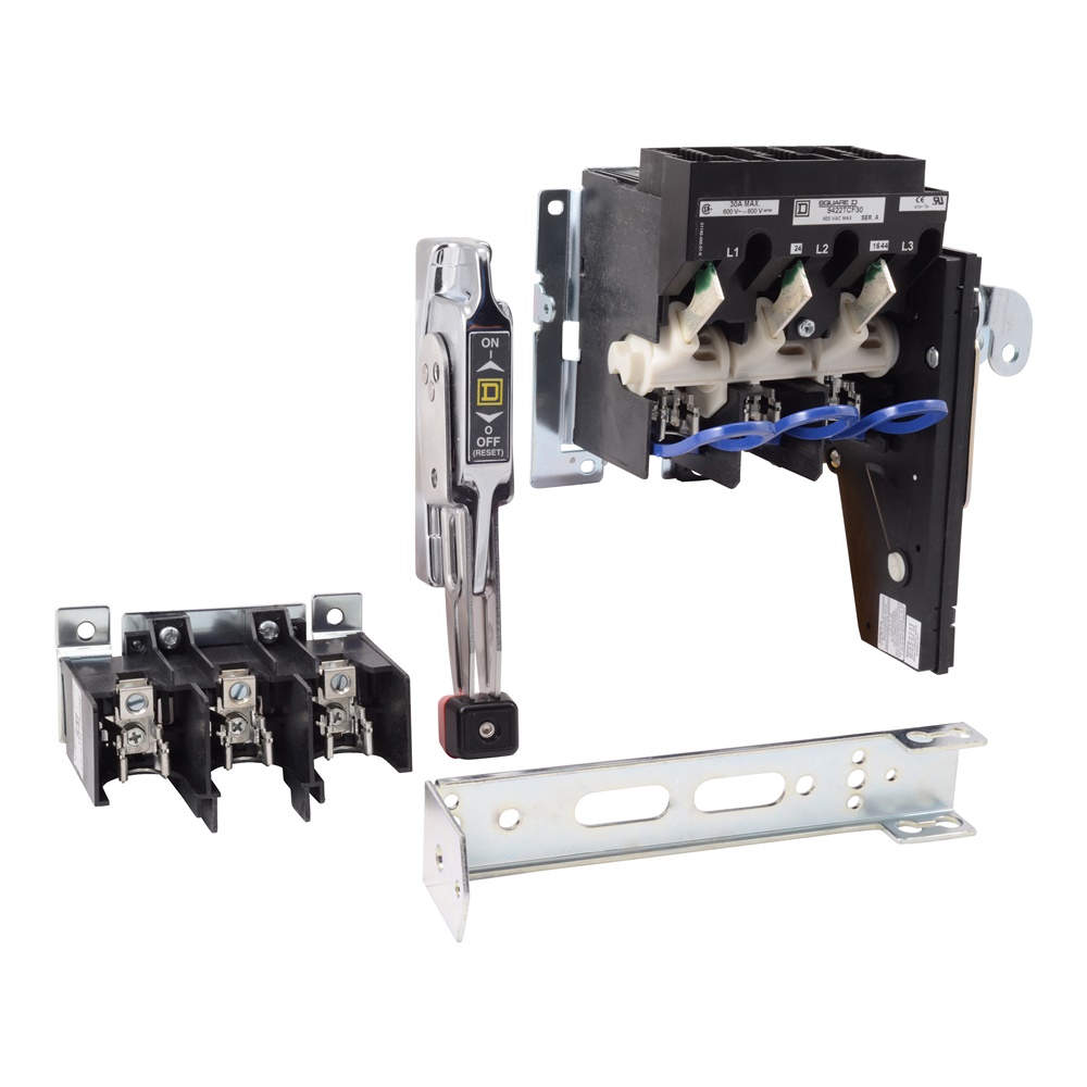 Interruttore A2 manovra + meccanismo fusibile 60 A 600 Vca