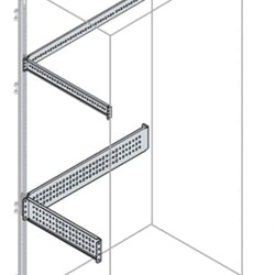 Crosspieces montaggio accessori piastra 1000mm industriale
