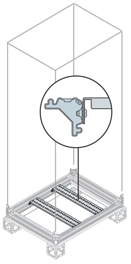 Traverse rinforzate per base 800 mm carpenteria quadri elettrici