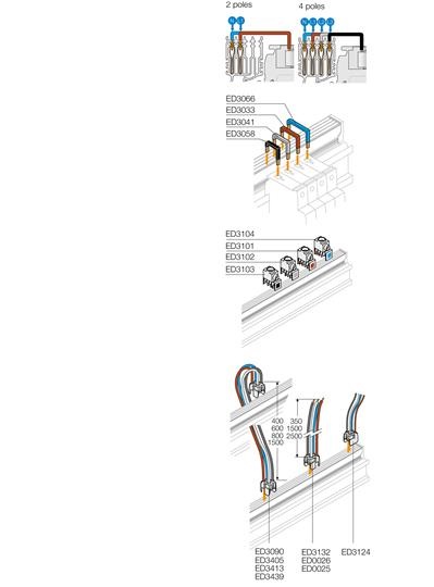 N.2 COPERTURE BARRA UNIFIX L 36 MODULI