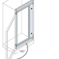 TELAIO RACK GIR.DEC.40HE 2000X800MM