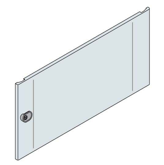 Pannello frontale 200x800 mm resistente per quadri elettrici industriali