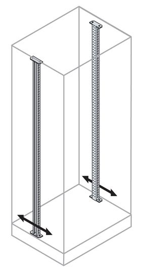 N.2 MONT.XREG.IN PROF. RACK FIS.H 1