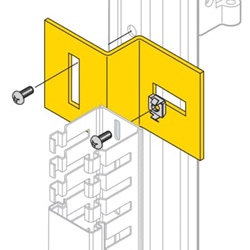 Staffa portacanalina set 100 pezzi per automazione industriale