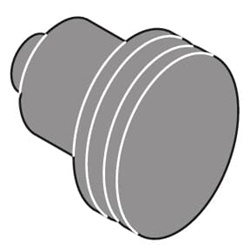 Tappi chiusura diametro 22 mm per pulsantiere, kit 50 pezzi, protezione elettrica isolamento polvere umidità