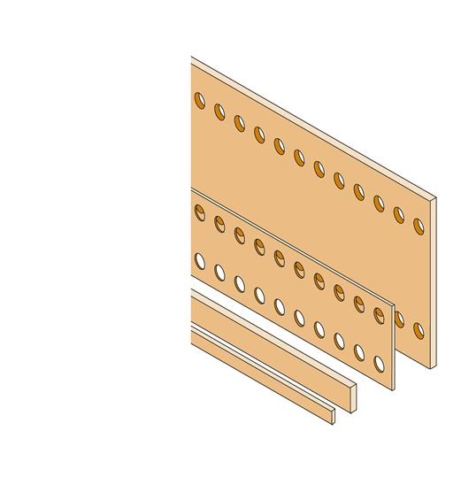 BARRA PIATTA RAME 30X10 L 1750MM