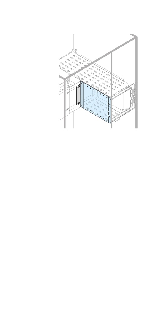 Angolare pannello Lexan P0 altezza 200mm larghezza 600mm protezione trasparente resistente