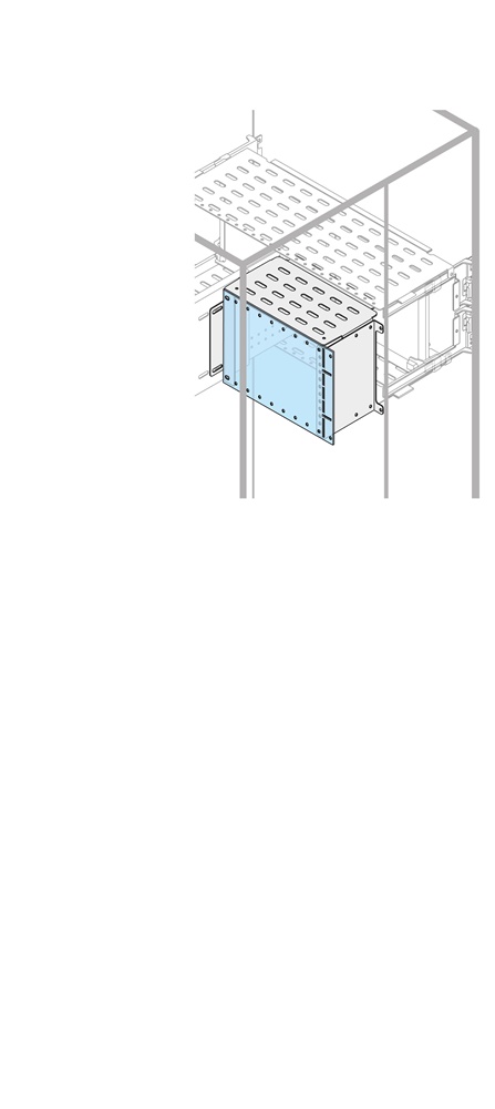 Cubicolo P1 struttura compatta 300mm altezza 600mm larghezza uso industriale
