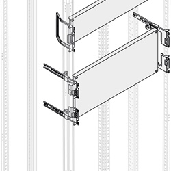 Piastra montaggio cieca 500x800 mm blind plate per installazioni elettriche