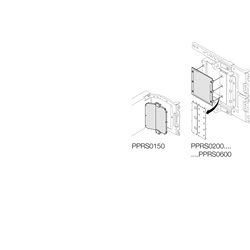 Copertura in gomma per separatore verticale pretaglio H 350 mm resistente