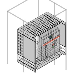 Segregatore F2A-3A E2.2 struttura 600x600mm per uso industriale e tecnico
