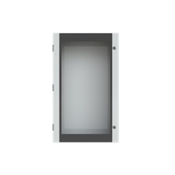 Cassa protezione elettrica con porta vetro trasparente 1000x600x250 mm per impianti industriali e civili