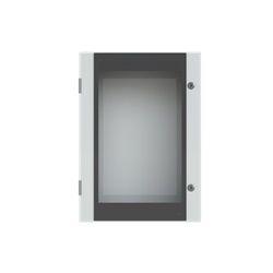 Cassa elettrica 700x500x200 mm con porta trasparente serratura protezione controllo visivo impianti