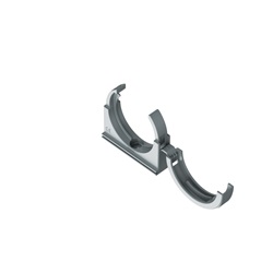 Fissa Guaina+Clip Gsc48 Grigio