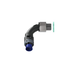 Curva 90°Ip68 Bn10 M16 Nero