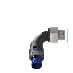 Curva 90°Ip68 Bn12 Pg11 Nero