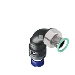 Curva 90°Ip68 Bn17 M20 Nero