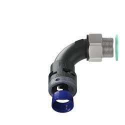 Curva 90°Ip68 Bn17 Pg16 Nero