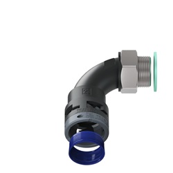 Curva 90°Ip68 Bn23 Pg21 Nero