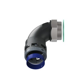 Curva 90°Ip68 Bn48 Pg48 Nero