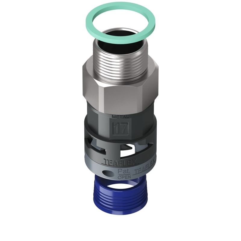 Raccordo Nero Ip68 Sm17 Pg16