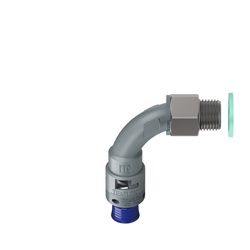 Curva 90°Ip68 Bn10 M16 Grigio