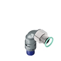 Curva 90°Ip68 Bn12 Pg11 Grigio