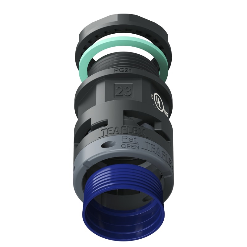 Raccordo Nero Ip68 Sm23 Pg21