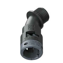 Curva 45°Ip66 Bf10 Pg09 Nero