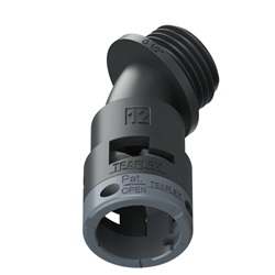 Curva 45°Ip66 Bf12 1/2Nero