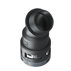 Curva 45°Ip66 Bf23 Pg21 Nero