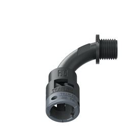 Curva 90°Ip66 Bn10 1/4Nero