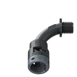 Curva 90°Ip66 Bn10 M12 Nero