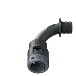 Curva 90°Ip66 Bn10 Pg07 Nero