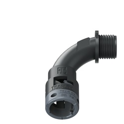 Curva 90°Ip66 Bn10 Pg09 Nero