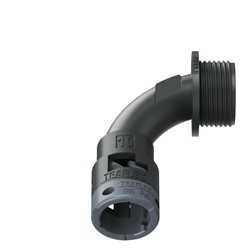 Curva 90°Ip66 Bn10 Pg13 Nero