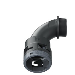 Curva 90°Ip66 Bn29 M32 Nero