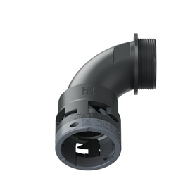 Curva 90°Ip66 Bn29 Pg29 Nero