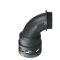 Curva 90°Ip66 Bn48 M50 Nero