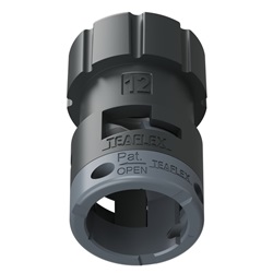 Femmina IP66 Nero Sfa12 3/4 20