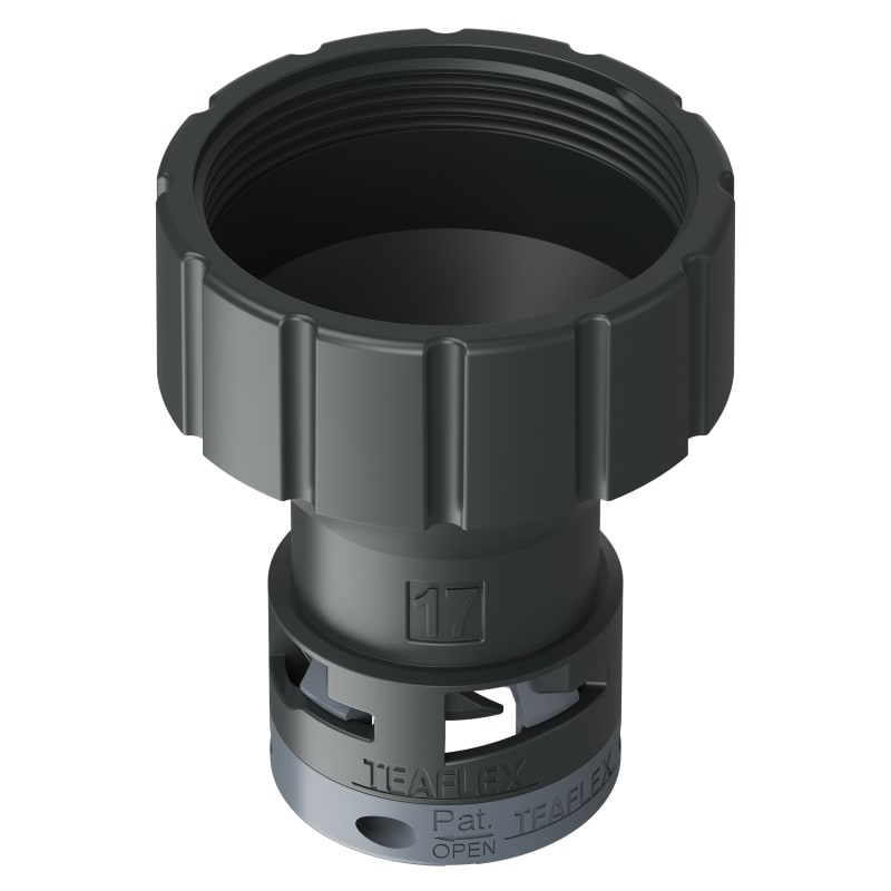 Femmina IP66 Nero Sfa17 15/8 18