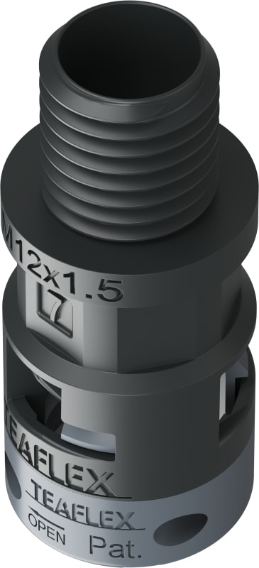 Raccordo Nero Ip66 Sm07 M12X1,5