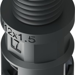 Raccordo Nero Ip66 Sm07 M12X1,5