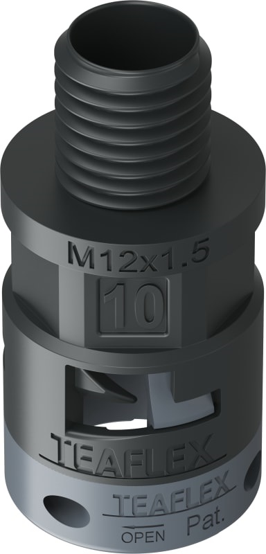 Raccordo Nero Ip66 Sm10 M12X1,5